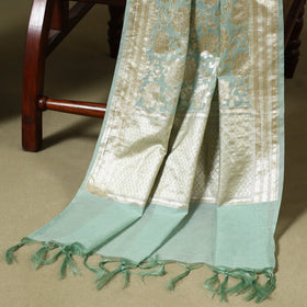  2pc Cotton x Viscose Zari Banarasi Dress Material 