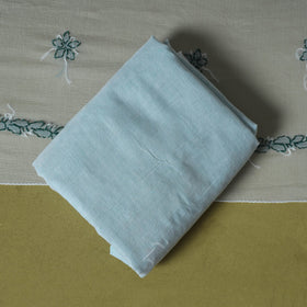 Green - 3pc hand embroidery cotton lucknow chikankari dress