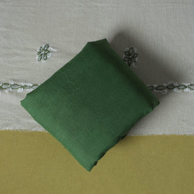 Green - 3pc hand embroidery cotton lucknow chikankari dress