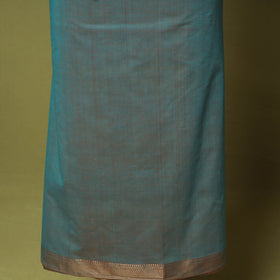 Green - 3pc handloom cotton mangalagiri dress material 04