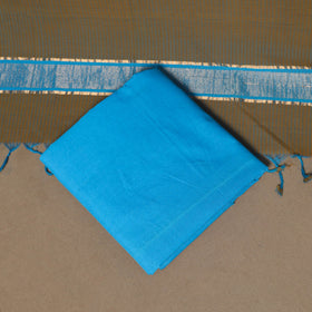 Green - 3pc handloom cotton unstitched mangalagiri dress