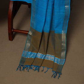 Green - 3pc handloom cotton unstitched mangalagiri dress