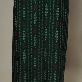Green - 3pc handloom cotton unstitched sambalpuri dress