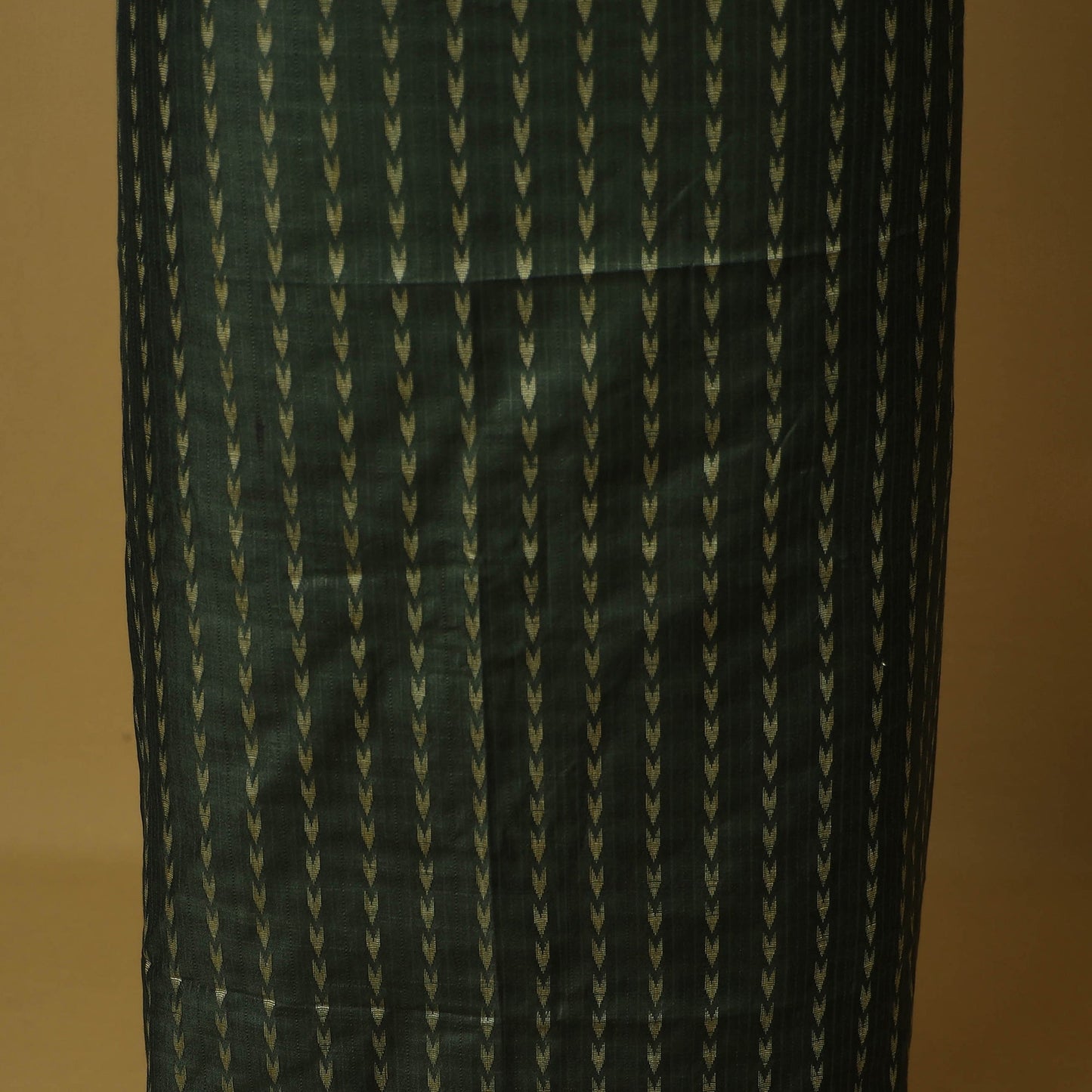 Green - 3pc handloom mulberry unstitched suit material set