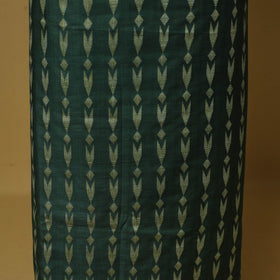 Green - 3pc handloom mulberry unstitched suit material set