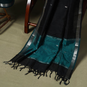 Green - 3pc handloom unstitched buti mangalagiri dress