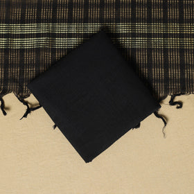 Green - 3pc karnataka weave cotton unstitched khun dress