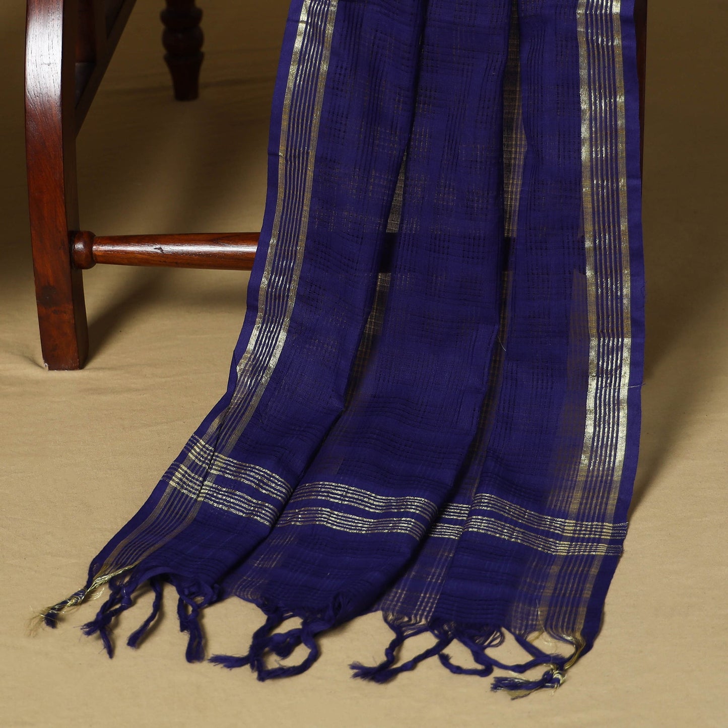 Green - 3pc karnataka weave cotton unstitched khun dress