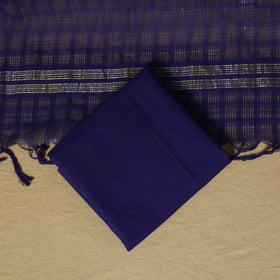 Green - 3pc karnataka weave cotton unstitched khun dress