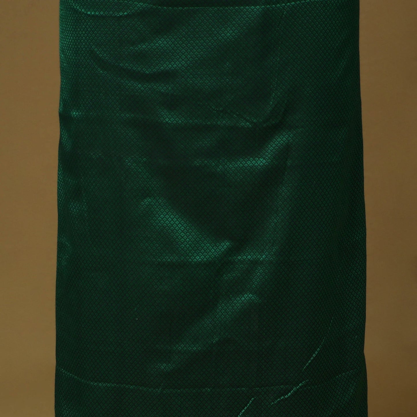 Green - 3pc karnataka weave cotton unstitched khun dress