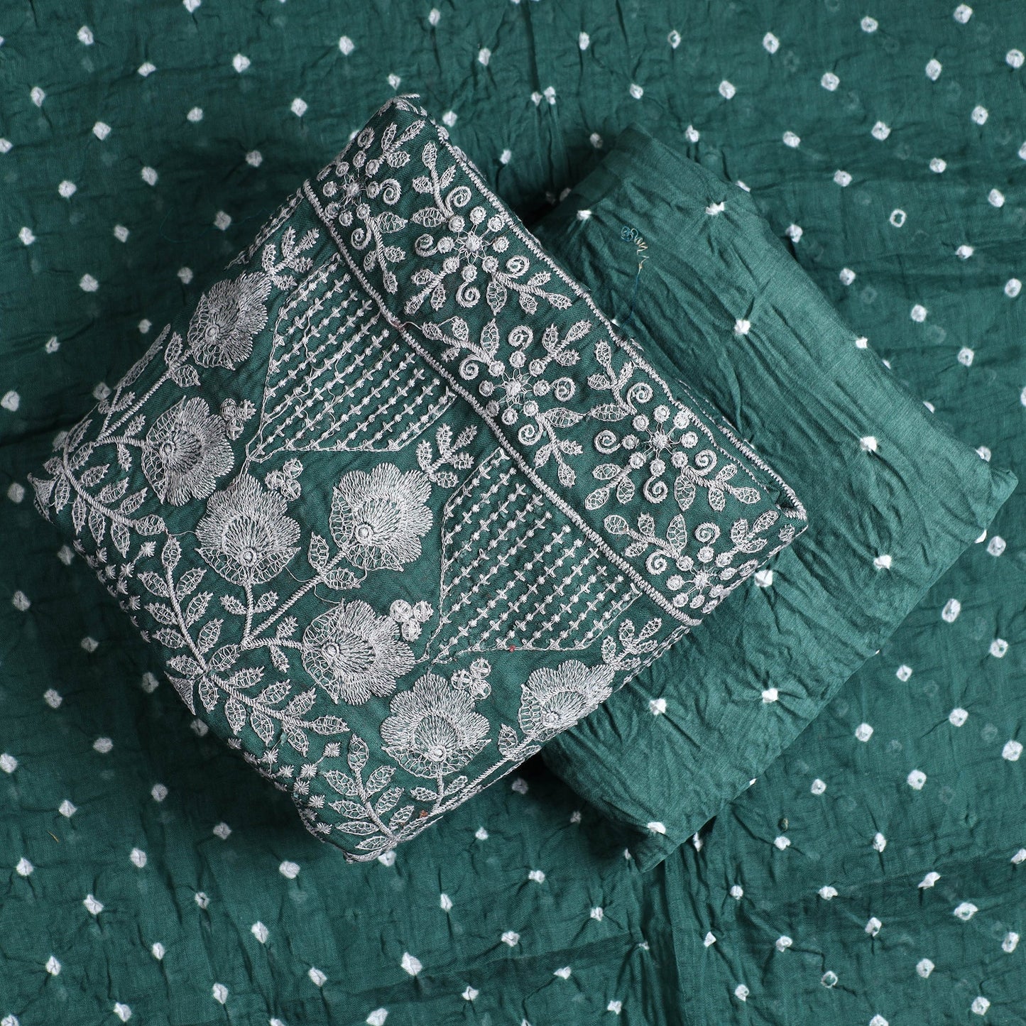 Explore Original Bandhani Cotton Suits for Comfort & Style