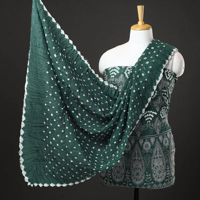 Explore Original Bandhani Cotton Suits for Comfort & Style