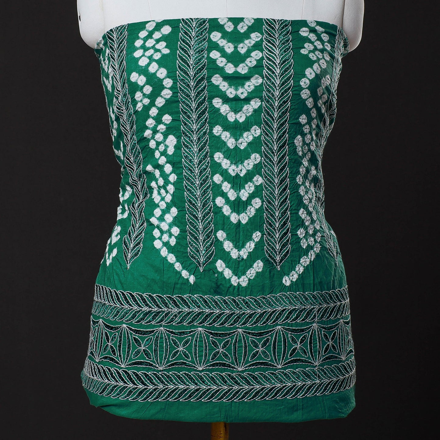 Bandhani kurta Material