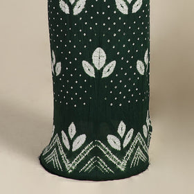 3pc Kutch Tie-Dye Satin Cotton Bandhani Dress Material