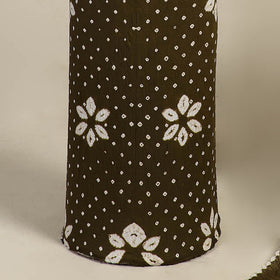 3pc Kutch Tie-Dye Satin Cotton Bandhani Dress Material