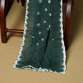 3pc kutch tie-dye satin cotton unstitched bandhani dress