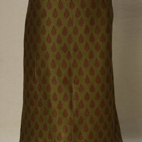 Green - 3pc maheshwari silk unstitched bagh dress material