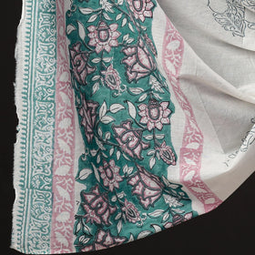 Buy 3pc Sanganeri Block Printed Cotton Suit Material Set Onine l iTokri.com