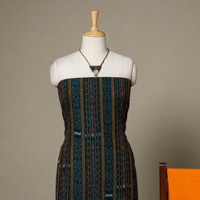 Green - 3pc unstitched sambalpuri ikat dress material