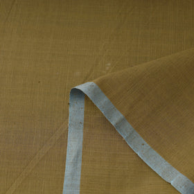 Green - 40 x 10 Count Cotton Handspun Handloom Natural Dyed Plain Fabric 02