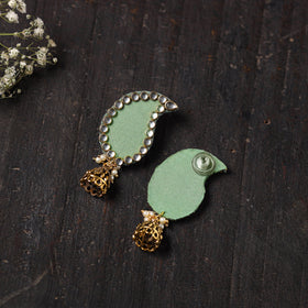 Buy Aarohi Stone Work Fabart Earrings 