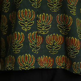  Ajrakh Block Printed Cotton Crop Top 04 