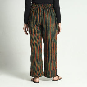 Buy Ajrakh Block Printed Cotton Elasticated Palazzo Online at iTokri.com