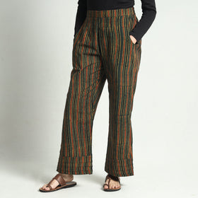 Buy Ajrakh Block Printed Cotton Elasticated Palazzo Online at iTokri.com