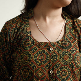 Ajrakh Kurta with Palazzo Set
