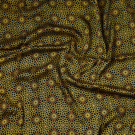  Ajrakh Block Printed Modal Silk Precut fabric 
