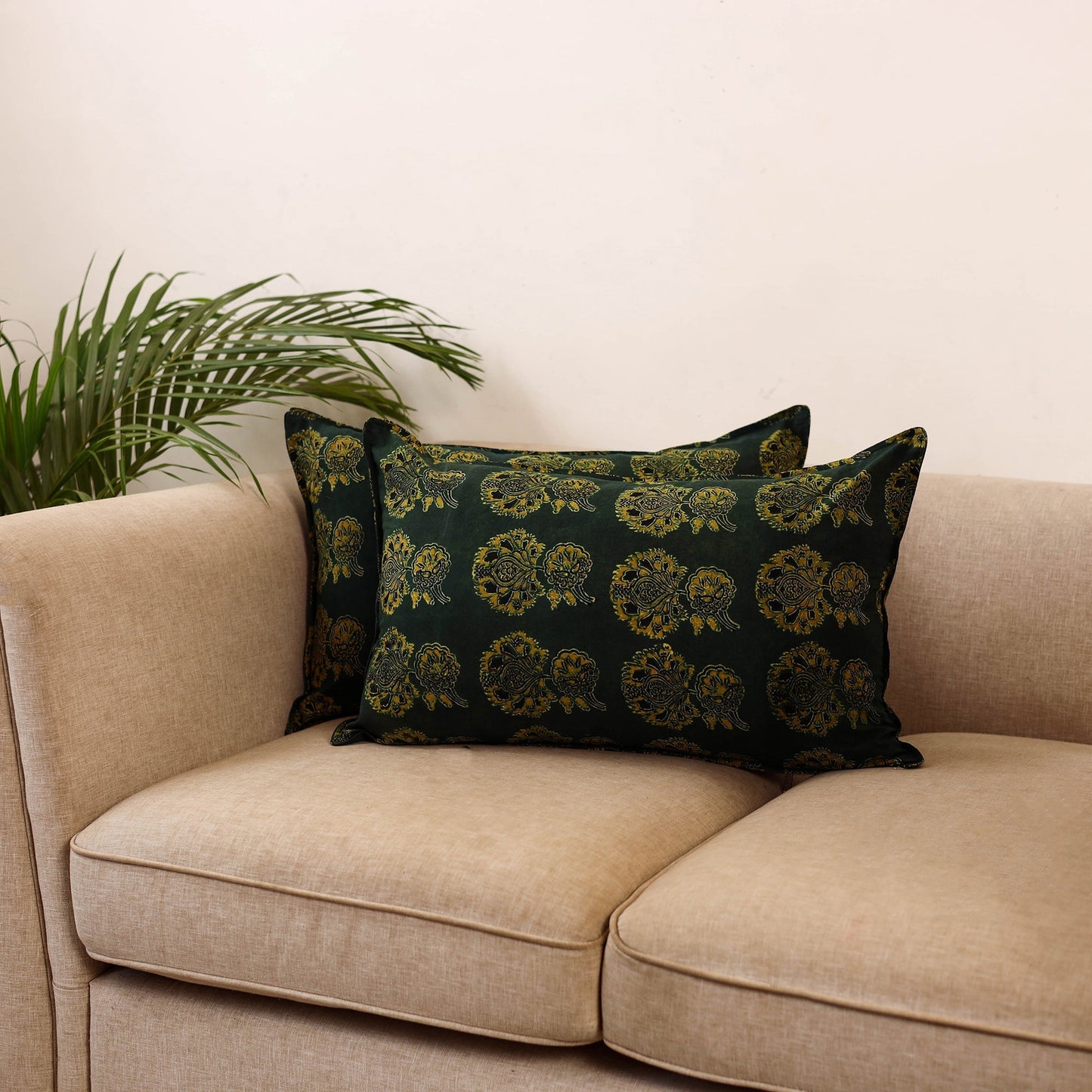 Hand pillow cover (set of 2) 57 - handcrafted