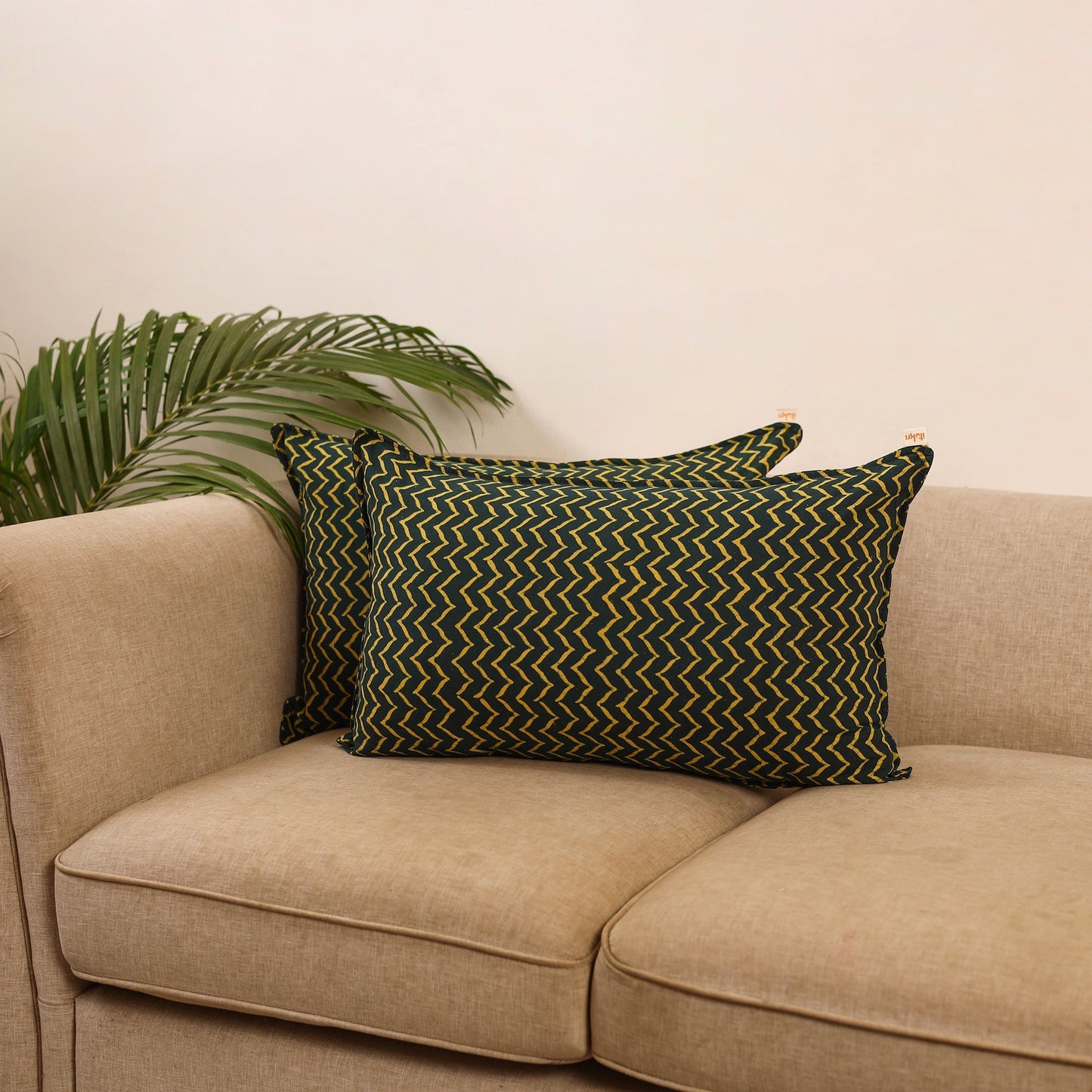 Akola cotton pillow covers (set of 2) 02 - handcrafted