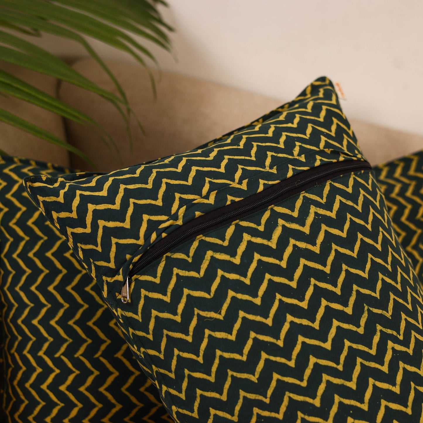 Akola cotton pillow covers (set of 2) 02 - handcrafted