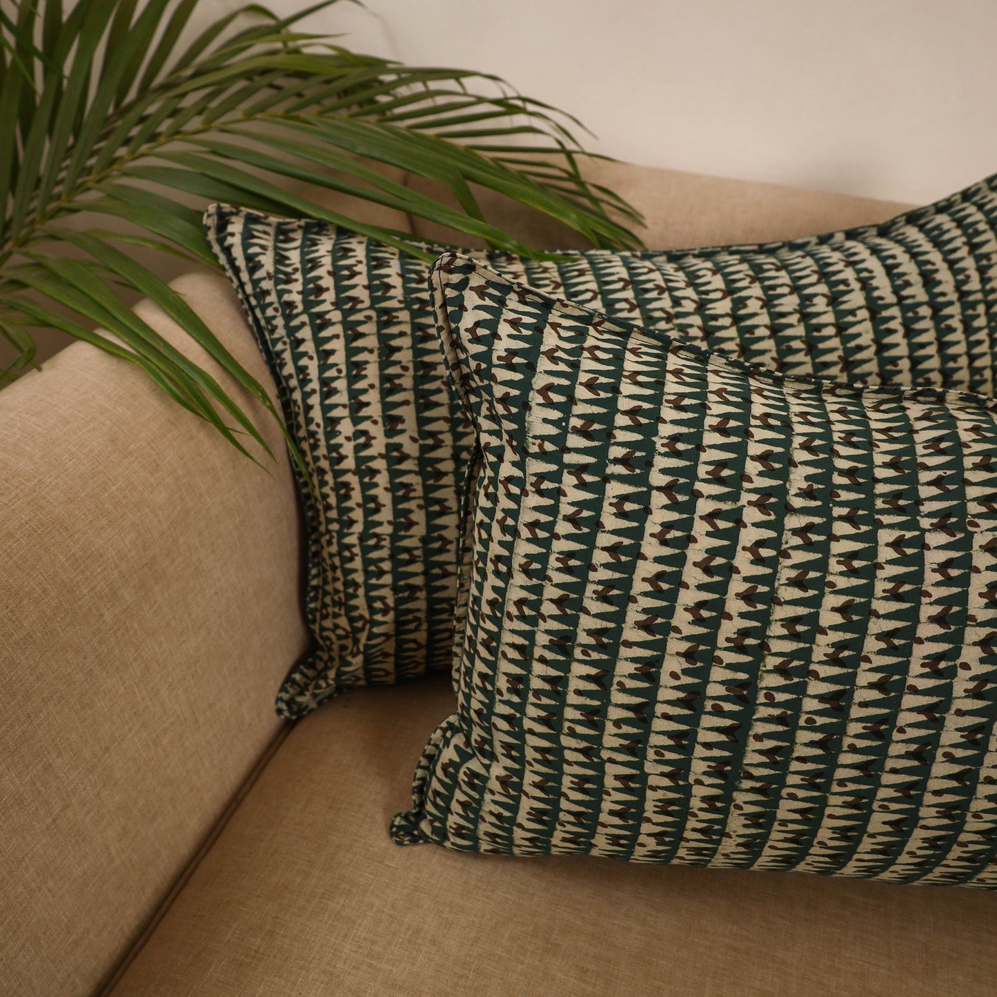 Akola cotton pillow covers (set of 2) 03 - handcrafted