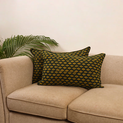 Akola cotton pillow covers (set of 2) 09 - handcrafted