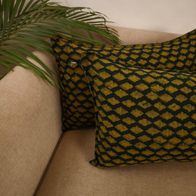 Akola cotton pillow covers (set of 2) 09 - handcrafted