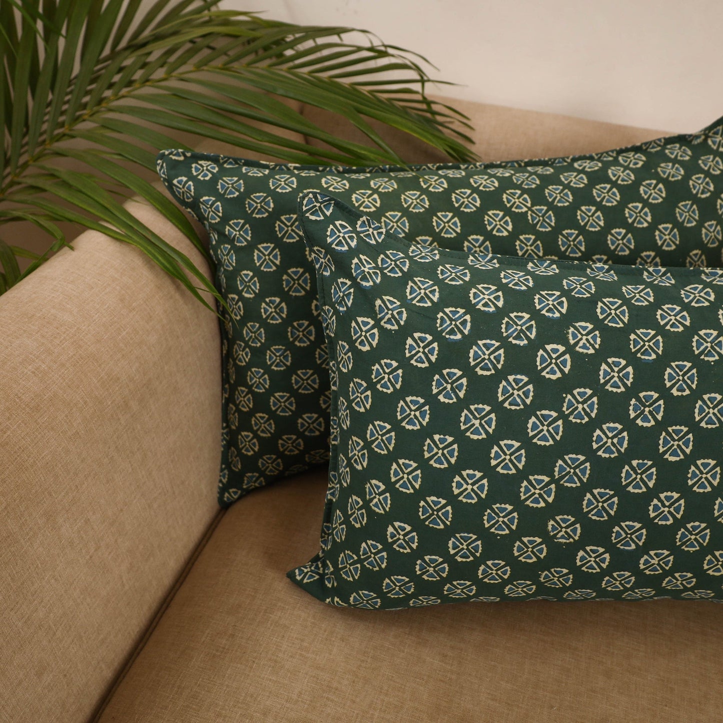 Akola cotton pillow covers (set of 2) 10 - handcrafted