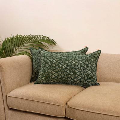 Akola cotton pillow covers (set of 2) 13 - handcrafted