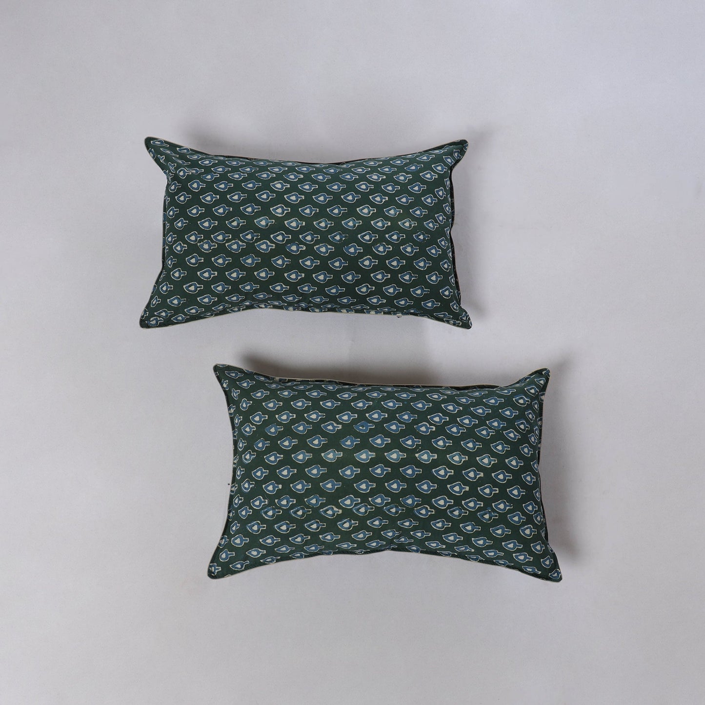 Akola hand block print pillow cover (set of 2) 19