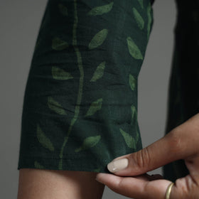 Buy Akola Hand Block Printed Cotton A-Line Kurta Online at iTokri.com