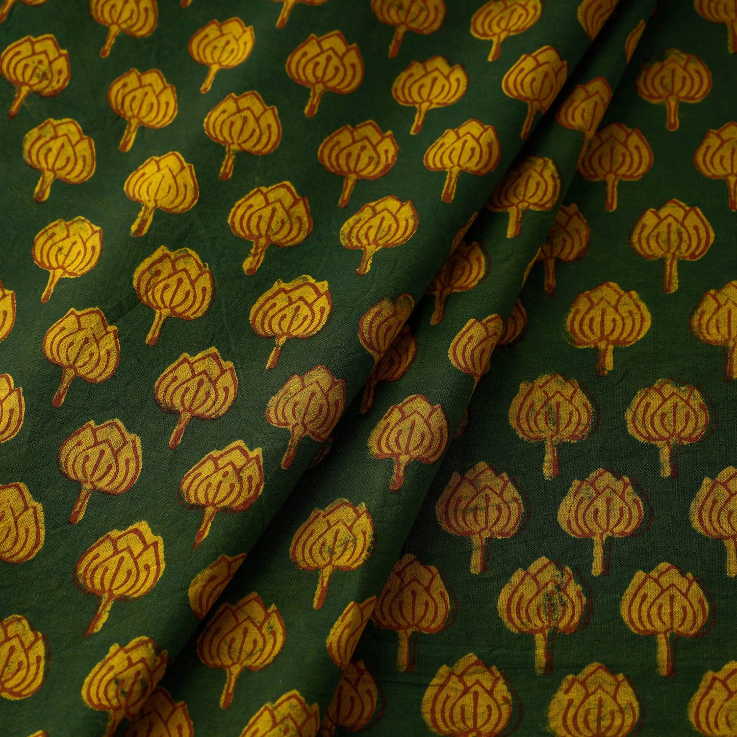 Buy Akola Hand Block Printed Cotton Fabric Online l iTokri.com