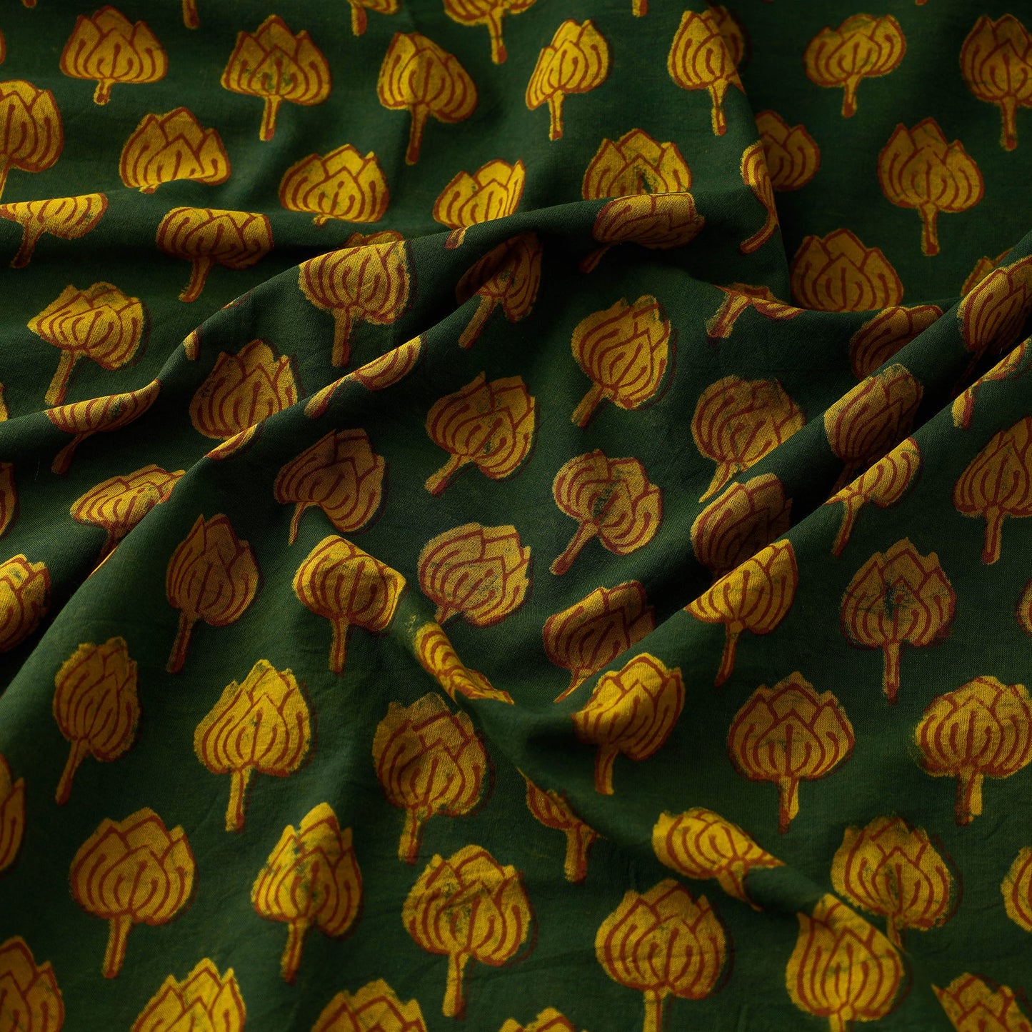 Buy Akola Hand Block Printed Cotton Fabric Online l iTokri.com