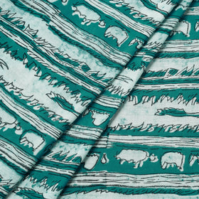 Buy Akola Block Printed Cotton Fabric Online l iTokri.com