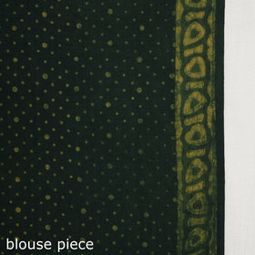 block printed saree