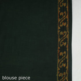 block printed saree