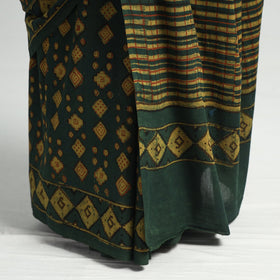  Akola Hand Block Printed Cotton Saree Online at iTokri.com