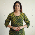  Akola Block Printed Cotton Long Kurta 
