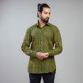 Buy Akola Block Printing Cotton Men Full Sleeve Shirt Online at iTokri.com