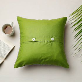  Applique Quilted Cushion Cover  in India 