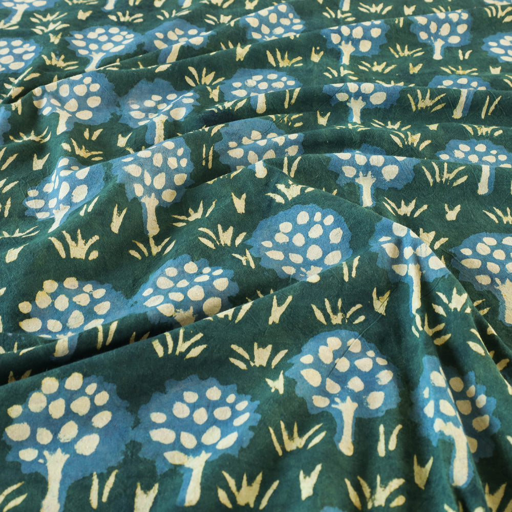  Block Art Print Cotton Double Bindaas Bed Sheet